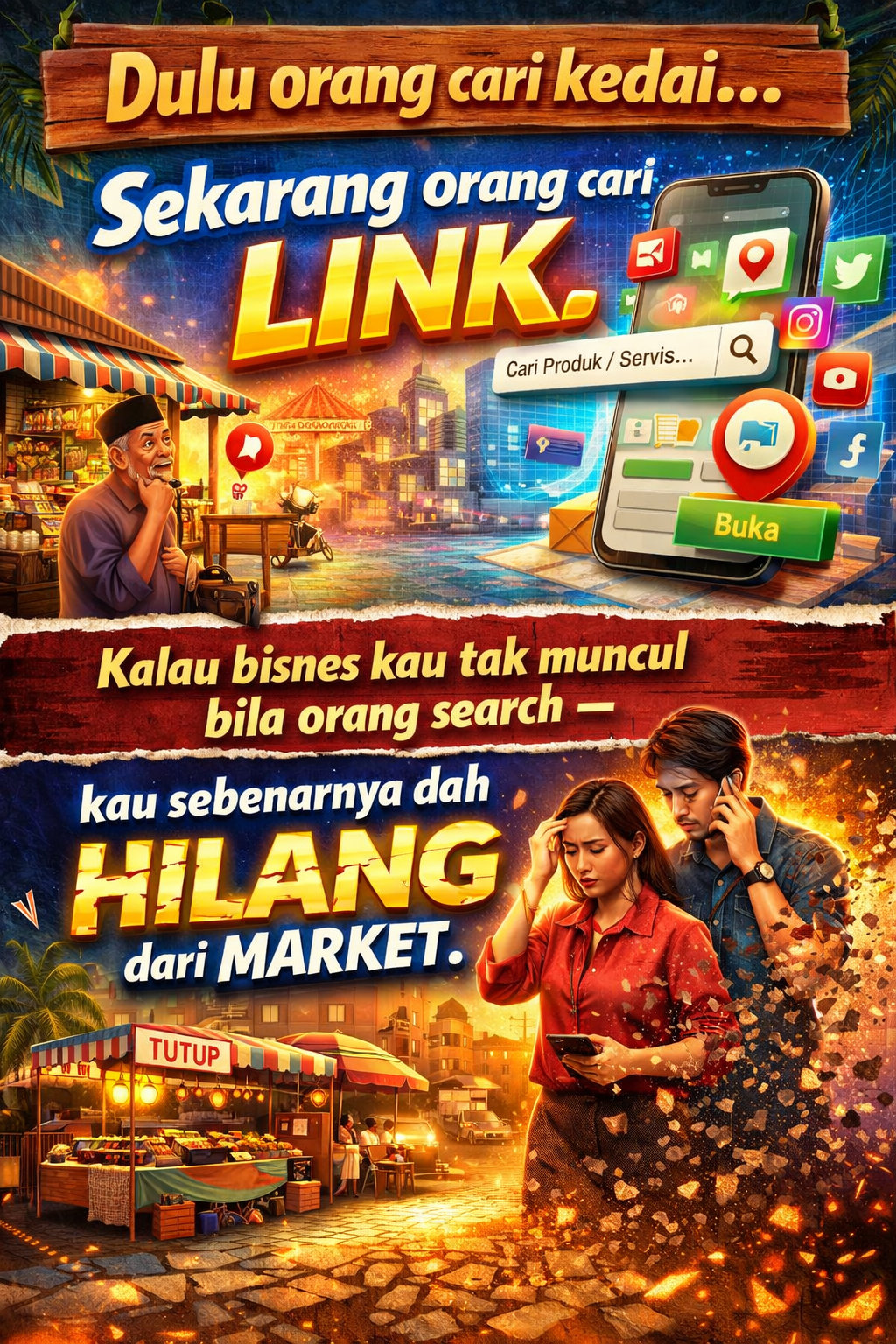 Perubahan Cara Orang Cari Bisnes