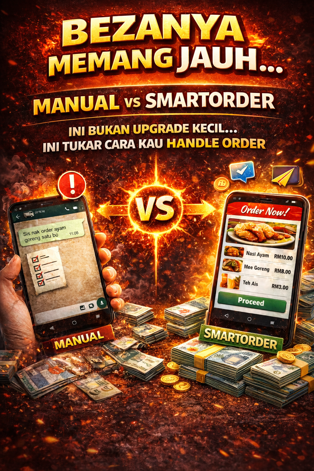 Manual vs SmartOrder