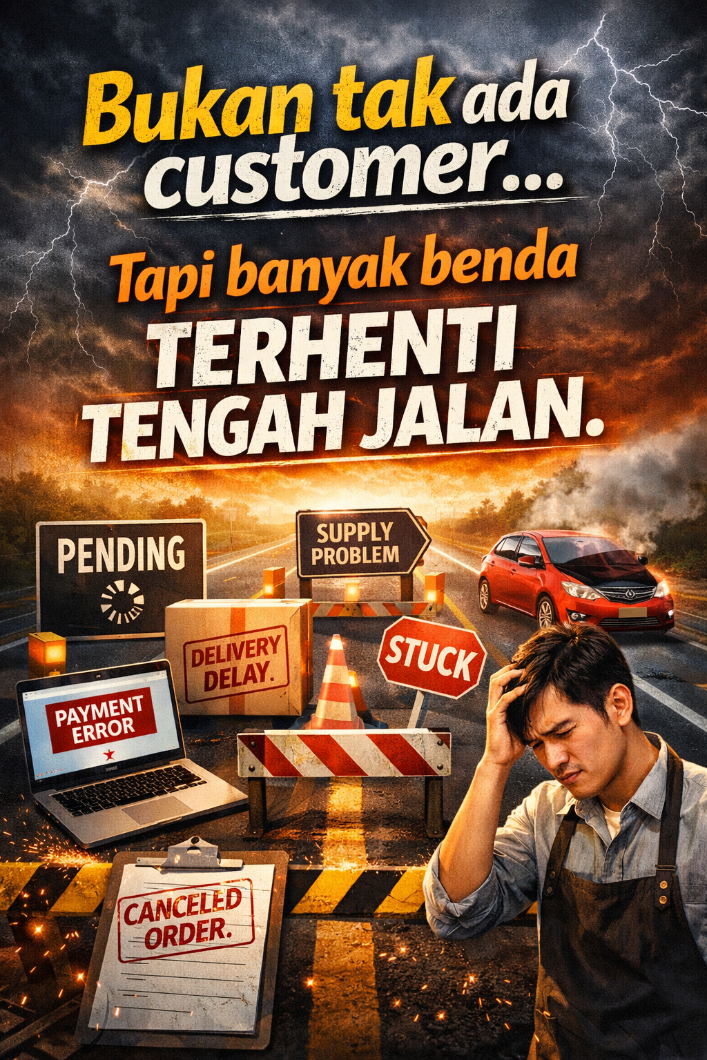 Flow Bisnes Tersekat