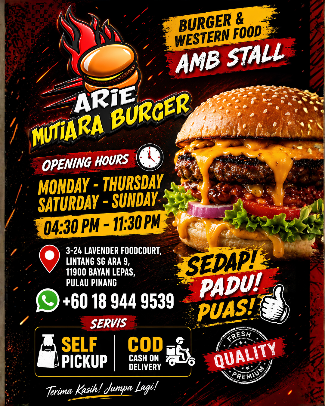 Arie Mutiara Burger