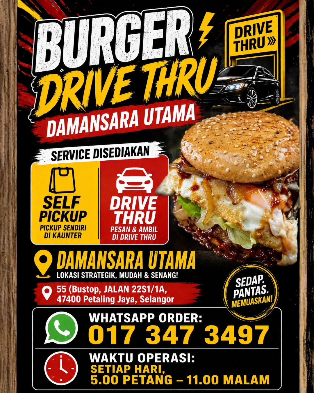 Burger Drive Thru
