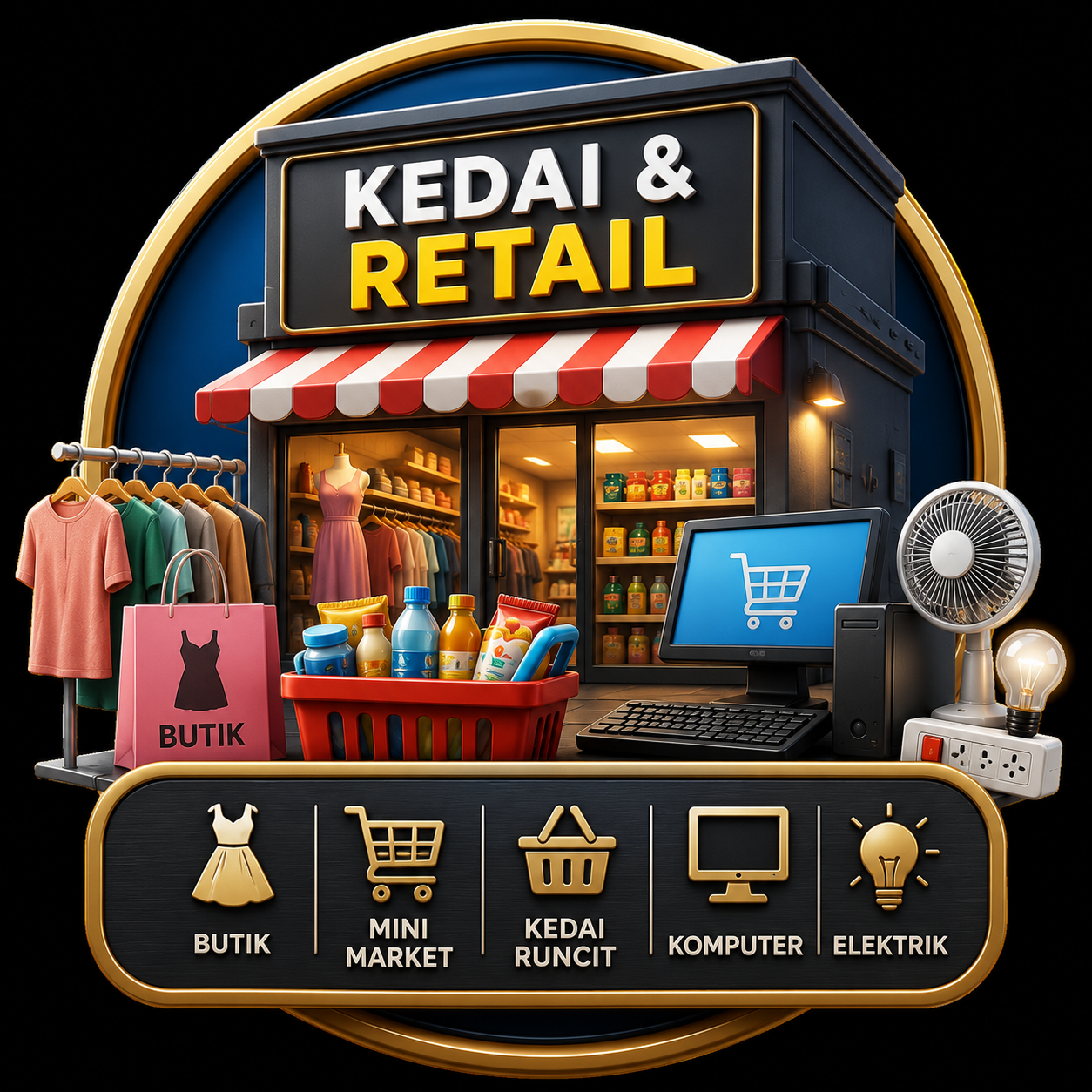 Kedai & Retail